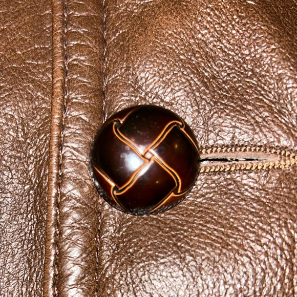 LEATHER COAT - Picture 4 of 8